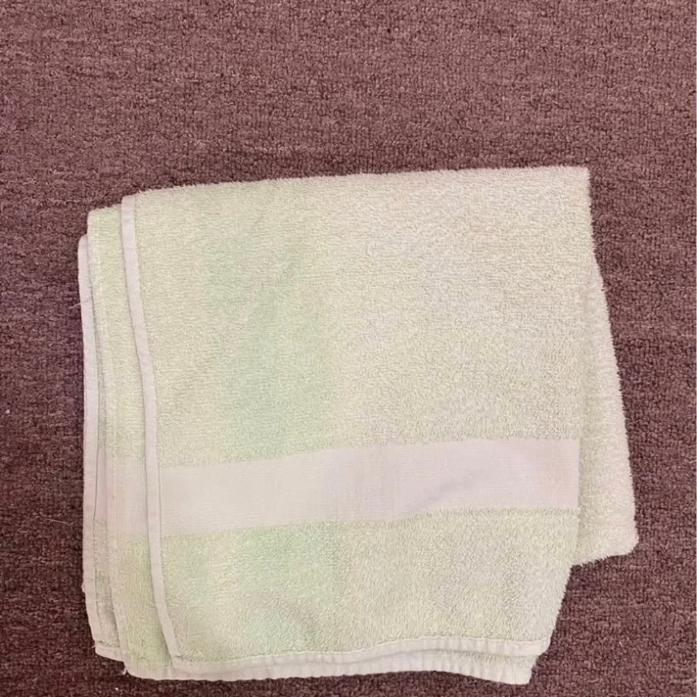 Soft Light Green Bath Towel